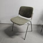 Castelli retro vintage stoel - nieuwe stof, Niet ingevuld, Gebruikt, Niet ingevuld, Niet ingevuld