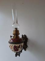 Olielamp antiek ong van 1880 Hugo schneider Leipzig, Ophalen of Verzenden