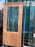 Douglas paneel deur, 80 tot 100 cm, Nieuw, Ophalen of Verzenden, Buitendeur