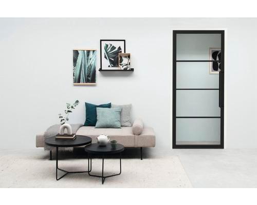 Taats deur Industriële stalen metalen binnendeur zwart, Doe-het-zelf en Verbouw, Deuren en Horren, Nieuw, Binnendeur, 215 cm of meer