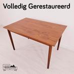 Vintage Deens design eettafel, verlengbaar, teak hout 1960s, 100 tot 150 cm, ., Teakhout, Zo goed als nieuw