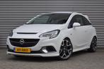Opel Corsa 1.6 Turbo OPC 207-PK, Airco, Ecc, Cruise, Carplay, Auto's, Gebruikt, Leder en Stof, Wit, Origineel Nederlands