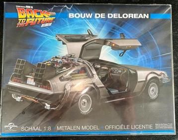 Boekje “Bouw de DELOREAN” beschikbaar voor biedingen