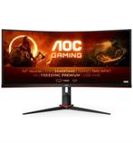 AOC CU34G2X 34 inch Curved QHD Gaming Monitor 144Hz, Computers en Software, Monitoren, 101 t/m 150 Hz, Curved, VA, DisplayPort