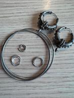 Zilveren oorbellen, Ophalen of Verzenden, Zo goed als nieuw, Zilver