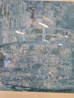 Schilderij prent brug claude  monet, Ophalen of Verzenden
