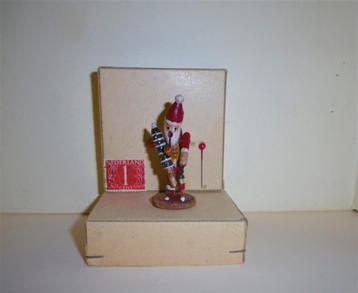 oud houten rookmannetje pop poppenhuis miniaturen kerstman beschikbaar voor biedingen
