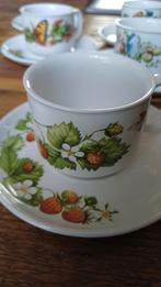 6 J&G Meakin Marjolein Bastin Kop en Schotels, Ophalen, Gebruikt, Overige stijlen, Kop(pen) en/of Schotel(s)