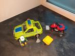 Playmobil Werkauto met grasmaaier, Kinderen en Baby's, Speelgoed | Playmobil, Ophalen of Verzenden, Zo goed als nieuw