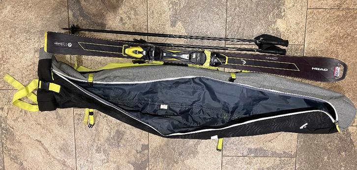 Head Super Joy dames ski’s + Head skitas en Head Joy stokken, Sport en Fitness, Skiën en Langlaufen, Gebruikt, Ski's, Skiën, Head