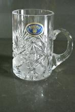 kristallen bierpul Bohemia, Antiek en Kunst, Antiek | Glas en Kristal, Ophalen of Verzenden