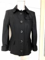 Burberry - wool jas, Verzenden, Zo goed als nieuw, Maat 36 (S), Zwart
