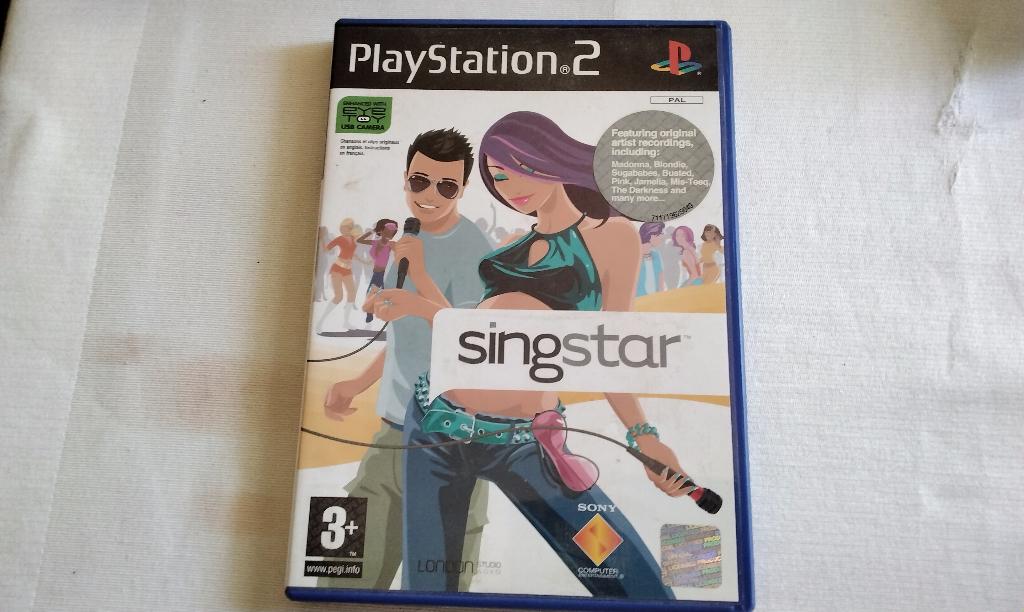 Singstar + SingStore PlayStation 2 Game Spel Voor PS2 GST, Ophalen, Muziek, Gebruikt, 1 speler