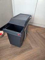 Nieuwe Hailo Tandem 3650 Afvalemmer, Ophalen, Kunststof, Met pedaal, 50 tot 75 cm