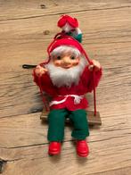 Vintage kerstelf op schommel, Ophalen, Zo goed als nieuw