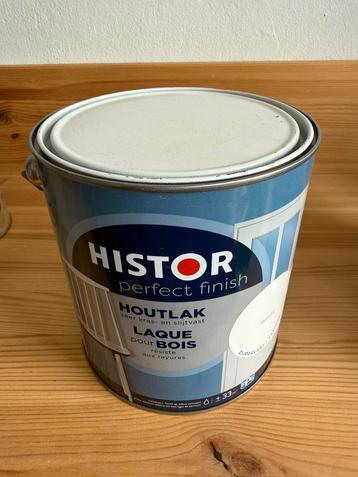 Histor Perfect Finish Houtlak - Wit / White Zijdeglans beschikbaar voor biedingen