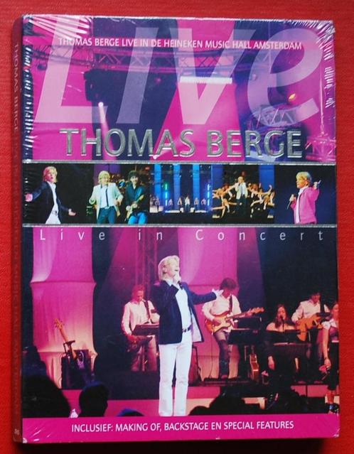 2dvd Thomas Berge Live in Heineken Music Hall, Cd's en Dvd's, Dvd's | Nederlandstalig, Tv non-fictie, Muziek, Boxset, Ophalen of Verzenden