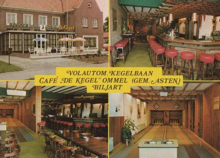 OMMEL -1977 - Café de Kegel, Verzamelen, Ansichtkaarten | Nederland, Ongelopen, Noord-Brabant, 1960 tot 1980, Verzenden