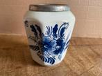 Delfts Blauw lepel Vaasje met Rand, Antiek en Kunst, Antiek | Keramiek en Aardewerk, Ophalen of Verzenden