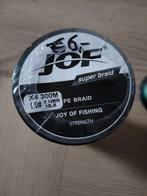 Gevlochten Vislijn JOF Super Braid 300M, Ophalen of Verzenden, Nieuw, Vislijn