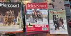 Div. Jaargangen 'Mensport', Boeken, Tijdschriften en Kranten, Ophalen, Gelezen