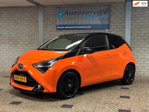 Toyota Aygo 1.0 VVT-i x-cite, Airco, carplay, camera 15 inch, Auto's, Toyota, Bedrijf, Te koop, Aygo, ABS, Achteruitrijcamera