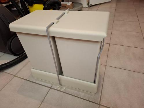 Afvalsysteem keuken inbouw 2-vakken, Huis en Inrichting, Keuken | Keukenelementen, Gebruikt, Minder dan 100 cm, Minder dan 50 cm