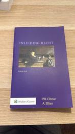 P.B. Cliteur - Inleiding Recht - NIEUW!, Ophalen of Verzenden, Nieuw, P.B. Cliteur