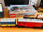 Vintage lego trein, Ophalen, Gebruikt, Complete set, Lego