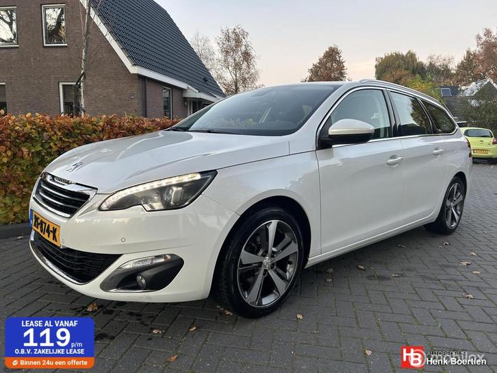 Peugeot 308 SW 1.2 PureTech Blue Lease GT-line, Auto's, Peugeot, Bedrijf, Te koop, ABS, Airbags, Airconditioning, Alarm, Centrale vergrendeling