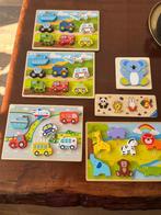 Houten kinder puzzels, Ophalen, Zo goed als nieuw, Van hout, Minder dan 10 stukjes