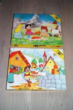Te koop Jig Saw puzzle Heidi picknick en waterpomp legpuzzel, Ophalen of Verzenden, Minder dan 500 stukjes, Gebruikt, Legpuzzel