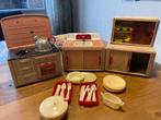Vintage Blikken Keukentje (Fuchs) | Jaren '50 Nostalgie, Antiek en Kunst, Ophalen of Verzenden