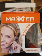 Maxxter Stereo Headset - Nieuw in Verpakking, Audio, Tv en Foto, Koptelefoons, Ophalen of Verzenden, Nieuw, Over oor (circumaural)