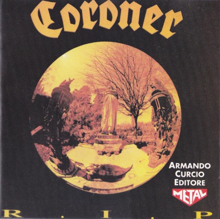 Coroner - R.I.P. CD Swiss Thrash Metal 1987, Cd's en Dvd's, Cd's | Hardrock en Metal, Zo goed als nieuw, Ophalen of Verzenden