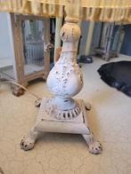 vintage tafellamp met gietijzeren voet foto 1 t/m 6, Huis en Inrichting, Lampen | Tafellampen, Heikant 21 Kaatsheuvel, Belle Vieille Brocante