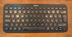 Logitech K380 Bluetooth Toetsenbord blauw, Computers en Software, Toetsenborden, Gebruikt, Multimediatoetsen, Logitech, Ophalen of Verzenden