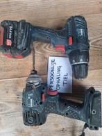 Accuboormachine en slagschroevendraaier set - Bosch 14.4V, Doe-het-zelf en Verbouw, Gereedschap | Boormachines, Ophalen, Gebruikt
