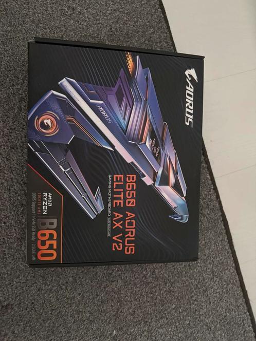 B650 Aorus Elite AX V2, Computers en Software, Moederborden, Zo goed als nieuw, DDR4, Ophalen of Verzenden