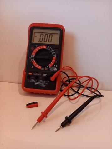 Multimeter- Electra meter - Ohm meten - Stroom meter beschikbaar voor biedingen