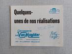 Brochure / Folder VAN MUIJLDER Willebroek Belgie, Ophalen of Verzenden, Zo goed als nieuw, Overige merken