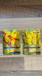 Goudkleurige Pokémonkaarten, Hobby en Vrije tijd, Verzamelkaartspellen | Pokémon, Verzenden, Zo goed als nieuw, Meerdere kaarten
