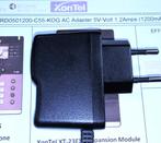 Xontel Ruide 5V 1.2 6W RD0501200-C55-KOG A Adapter Yealink, Ophalen of Verzenden, Zo goed als nieuw, Toebehoren