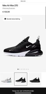 Nike Air Max 270 black/white, Zwart, Nike, Nieuw, Ophalen of Verzenden
