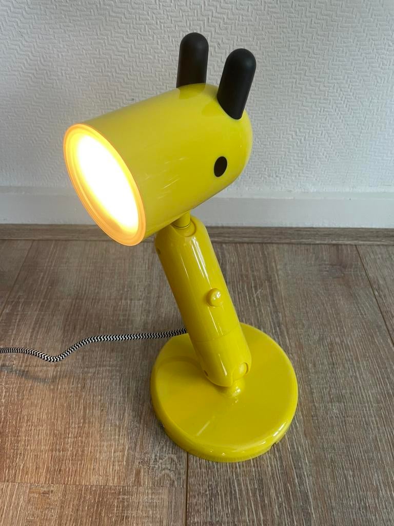Ikea Krux Monika mulder giraffe lamp geel, Ophalen of Verzenden, Zo goed als nieuw, Minder dan 50 cm