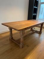 Wooden craftsman dining table, Huis en Inrichting, Ophalen, Gebruikt, 200 cm of meer, 50 tot 100 cm