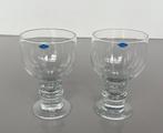 Set 2 Heikki Orvola Nuutajärvi glazen 50CL Finland design, Ophalen of Verzenden
