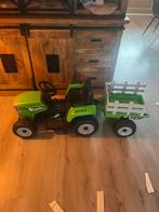 Elektrische kinder tractor met aanhanger, Ophalen, Zo goed als nieuw, Overige merken