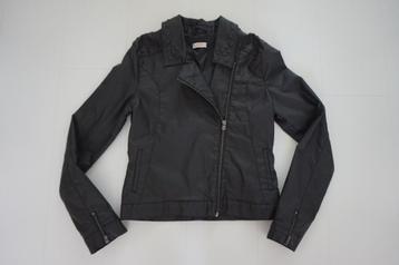 NIEUW Supertrash bikerjas jas jack zwart jasje maat 176 / S beschikbaar voor biedingen