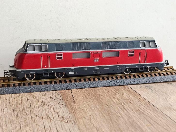Modeltrein Ho marklin V200 digitaal, Hobby en Vrije tijd, Modeltreinen | H0, Zo goed als nieuw, Locomotief, Wisselstroom, Märklin